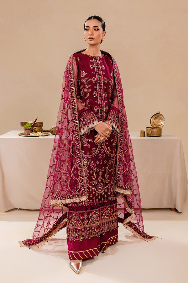 Farasha | Lumiere Formals |ROUGE PINK - by - Libasekhas UK - Registered Vendor of : Farasha - 100% Original Designer Dresss
