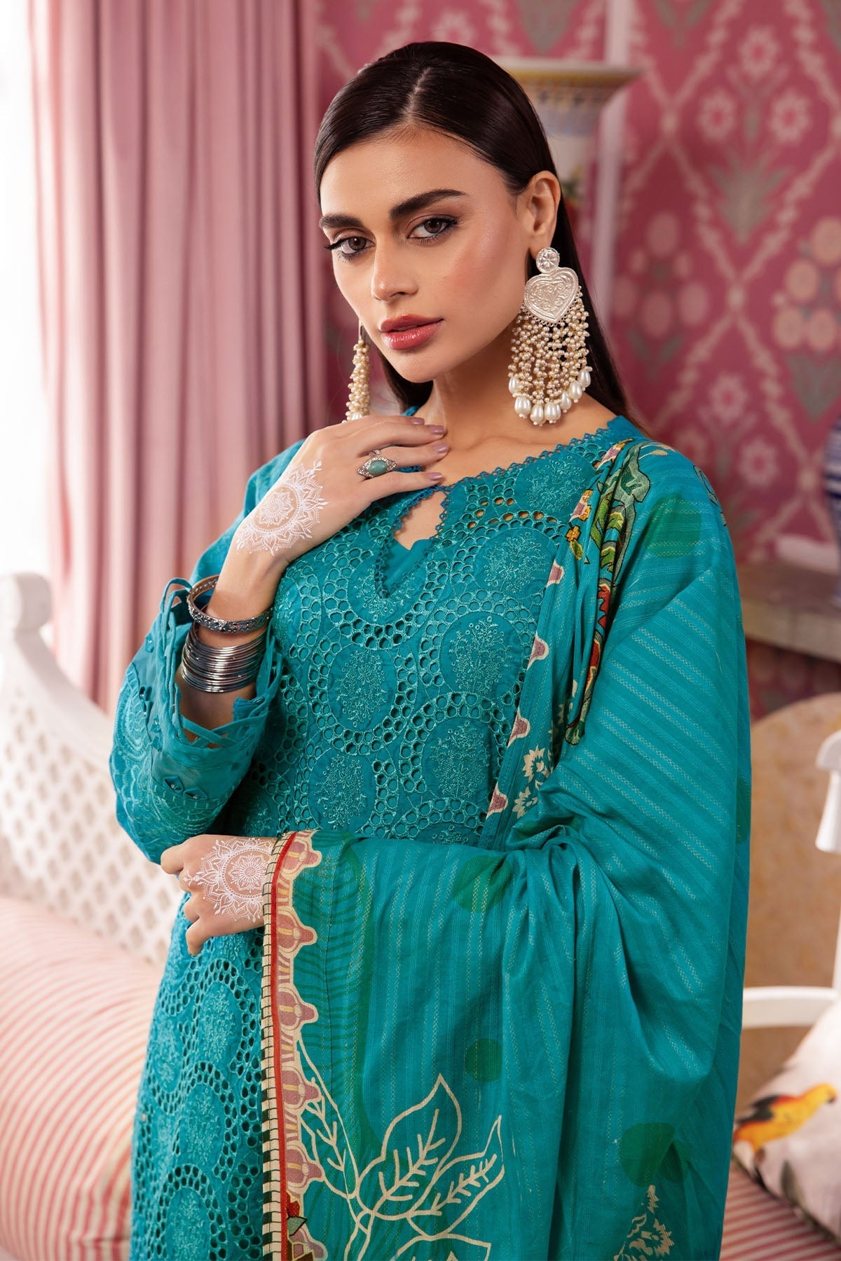 Nureh | Maya Lawn | NS-108 - by - Libasekhas UK - Registered Vendor of : Nureh - 100% Original Designer Dresss