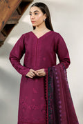 Farasha | Summer Weaves Embroidered Lawn | Garnet Passion - by - Libasekhas UK - Registered Vendor of : Farasha - 100% Original Designer Dresss