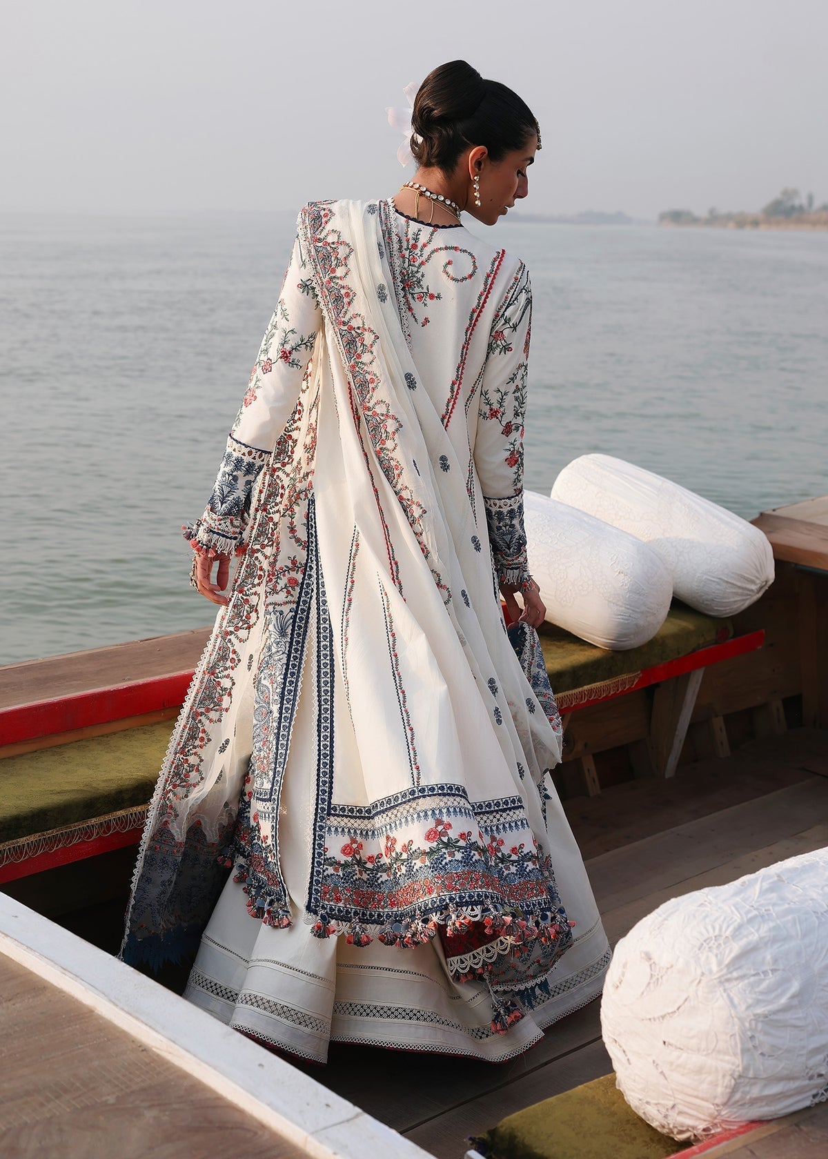 Hussain Rehar | Kalabagh Luxury Lawn 26 | Yuki - by Libasekhas UK - Registered Vendor of : Hussain Rehar - 100% Original Designer Dress