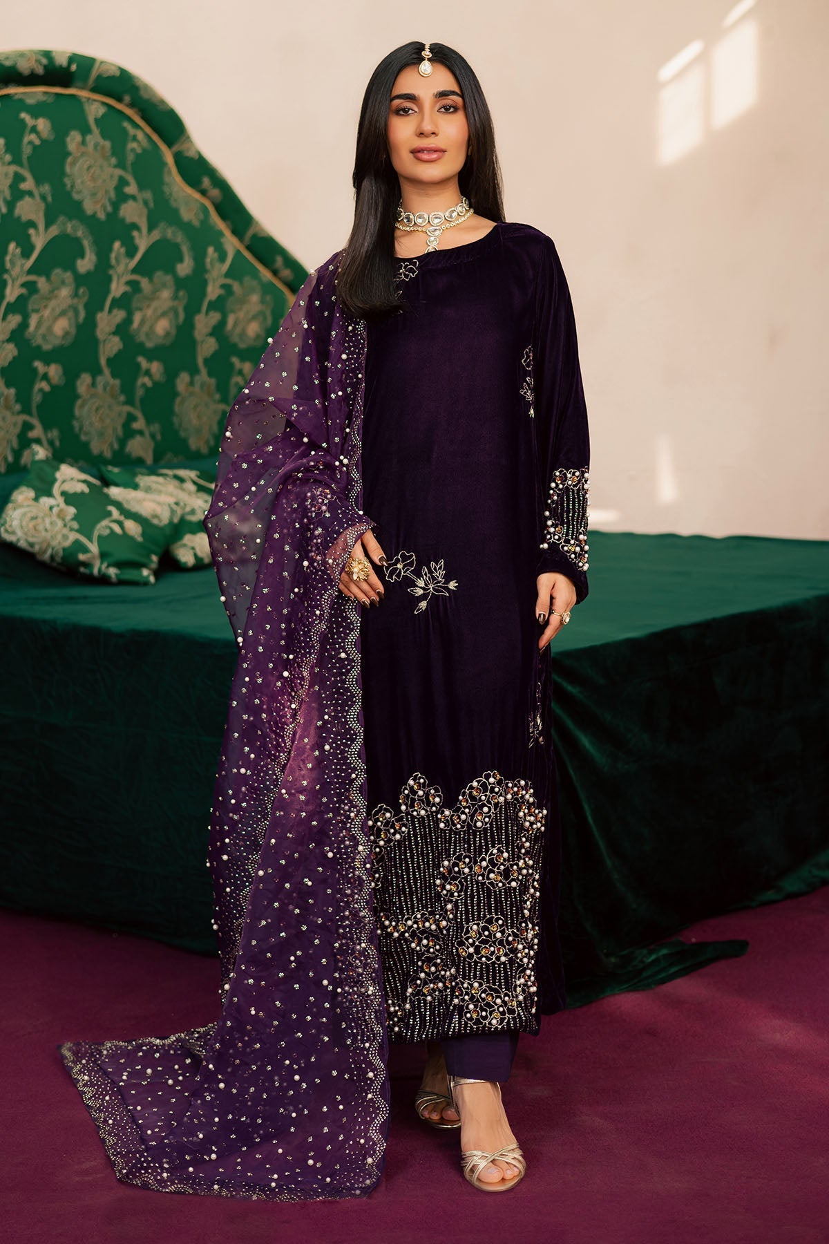 Nureh | Wedding Formals | FP-156 - by Libasekhas UK - Registered Vendor of : Nureh - 100% Original Designer Dress