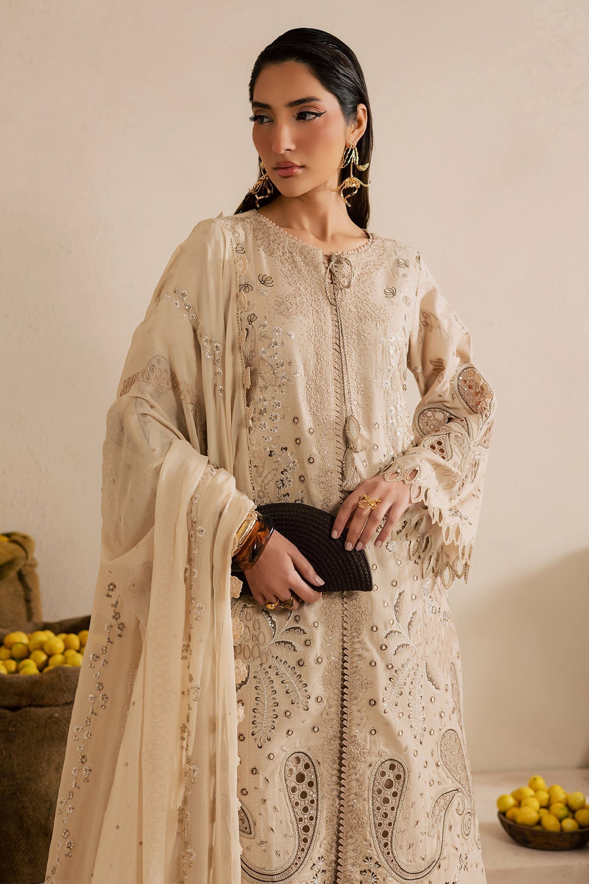 Nureh | Karandi Collection | NE-218 - by Libasekhas UK - Registered Vendor of : Nureh - 100% Original Designer Dress