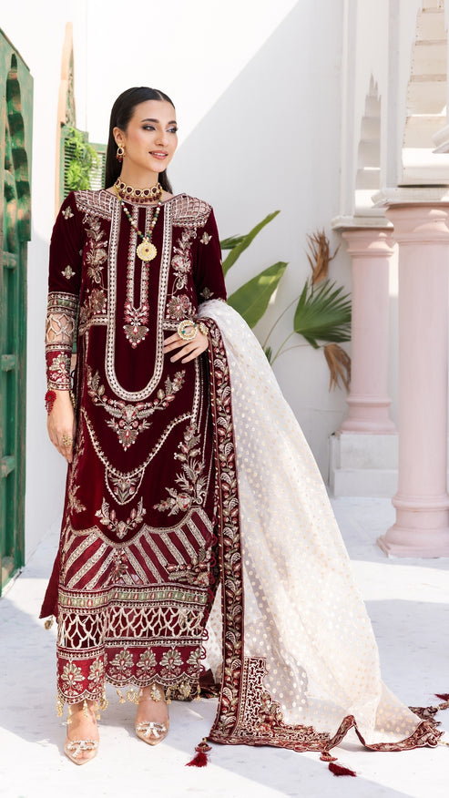 Zebtan | Andaz e Makhmal | ZAM-02 - by - Libasekhas UK - Registered Vendor of : Zebtan - 100% Original Designer Dresss