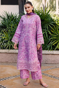 Farasha | Printed Essentials | Lavender Rush - by - Libasekhas UK - Registered Vendor of : Farasha - 100% Original Designer Dresss