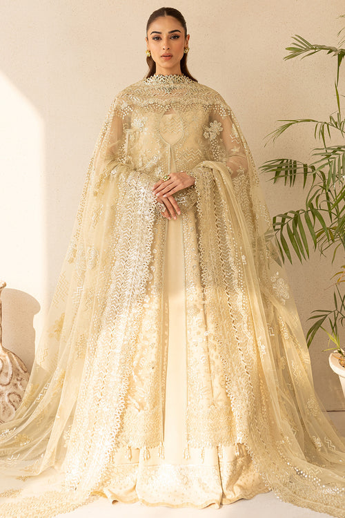 Farasha | Lu Zella Premium Formals 25 | Golden Aura - by Libasekhas UK - Registered Vendor of : Farasha - 100% Original Designer Dress