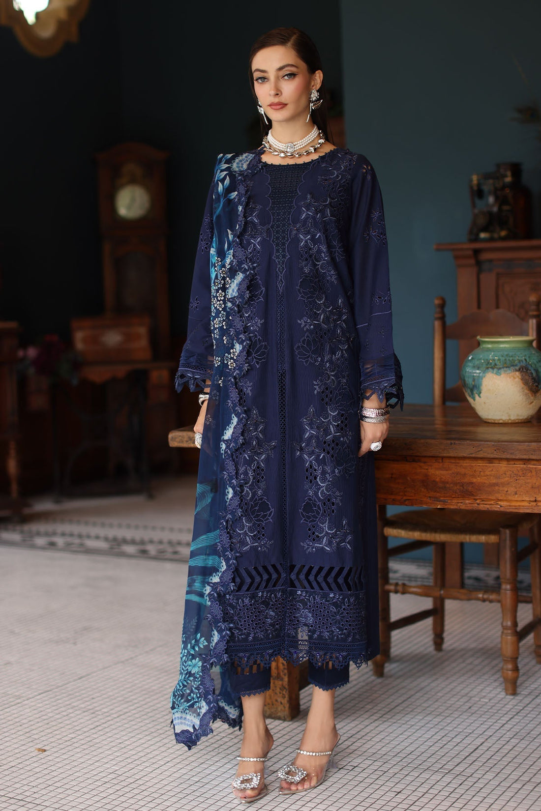Nureh | Maya Lawn | NS-158 - by - Libasekhas UK - Registered Vendor of : Nureh - 100% Original Designer Dresss