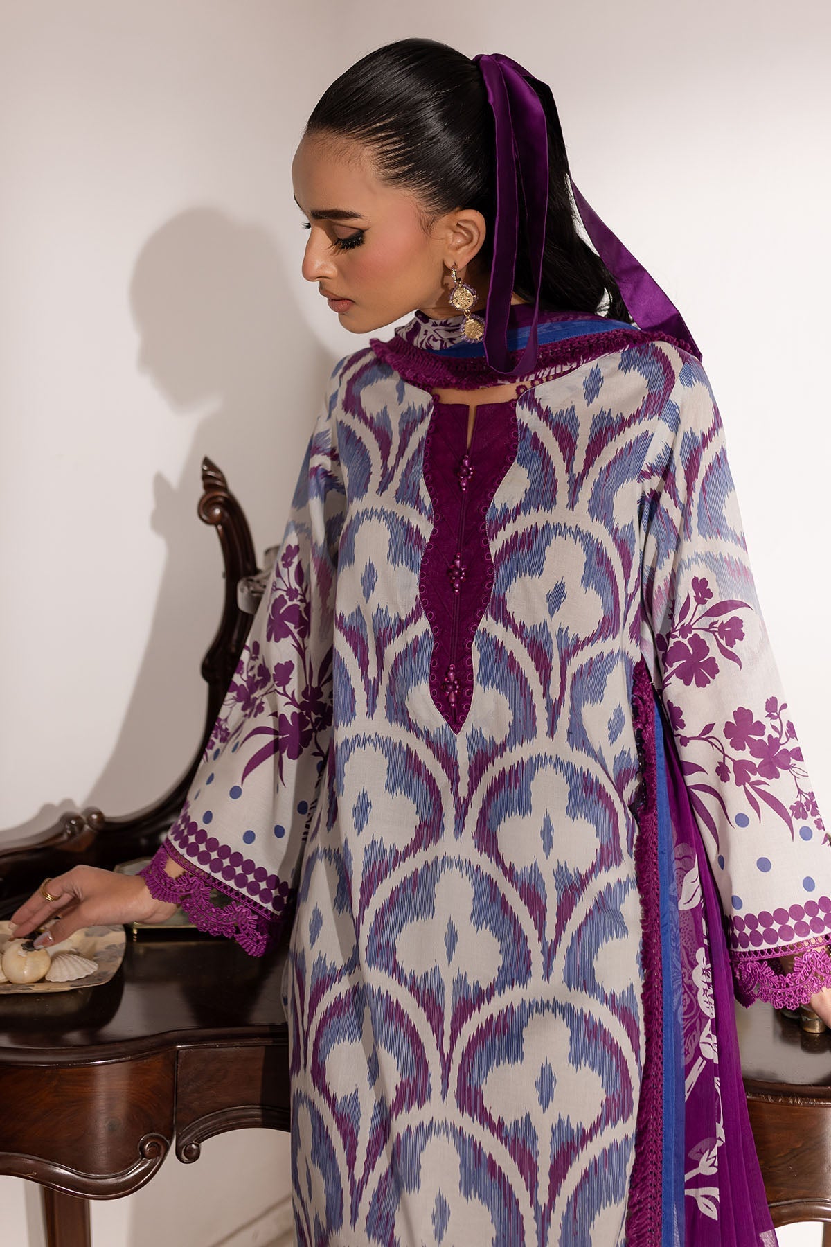 Nureh | Printed Lawn 25 | SP-147 - by - Libasekhas UK - Registered Vendor of : Nureh - 100% Original Designer Dresss