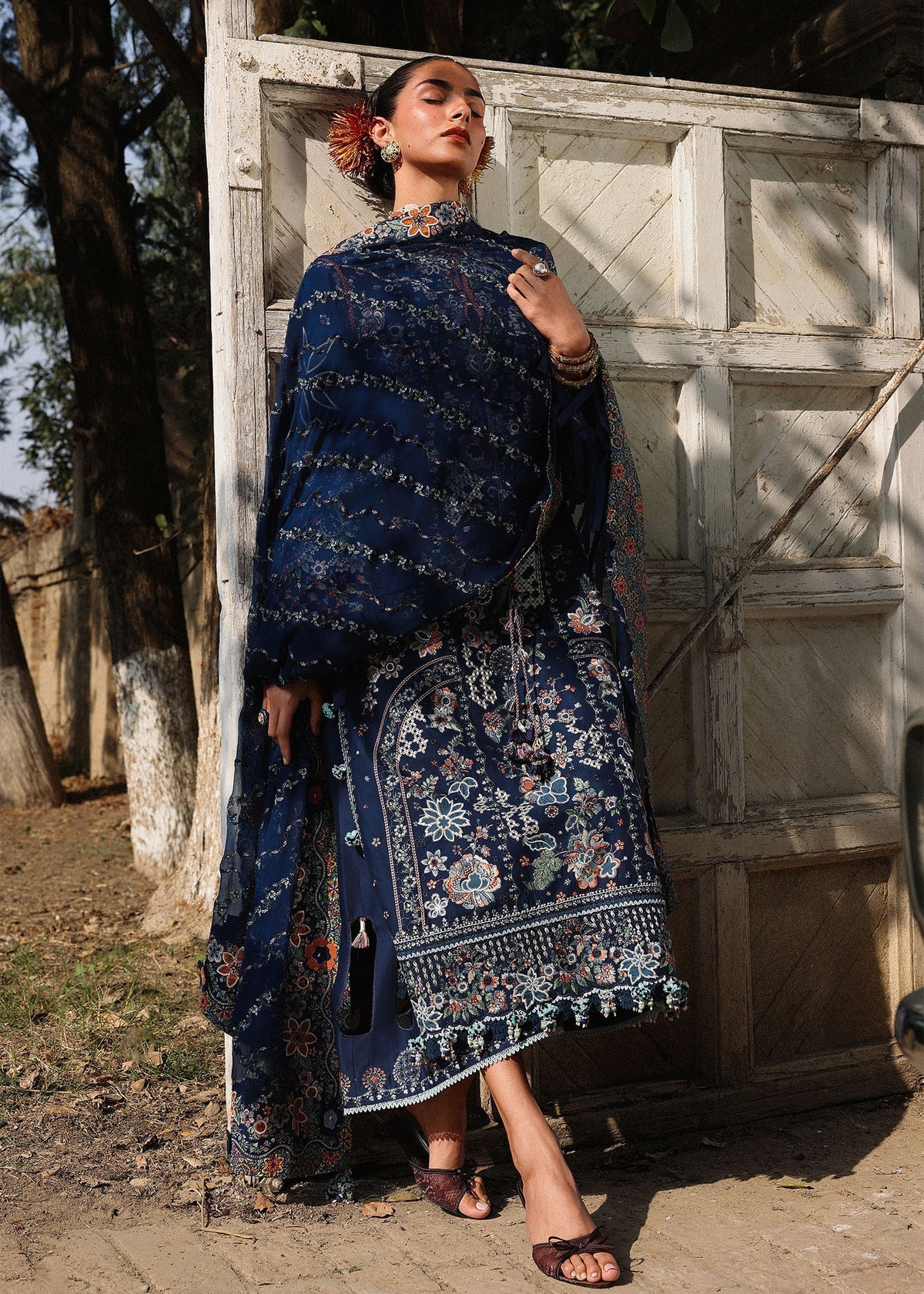 Hussain Rehar | Kalabagh Luxury Lawn 26 | Amalfi - by Libasekhas UK - Registered Vendor of : Hussain Rehar - 100% Original Designer Dress