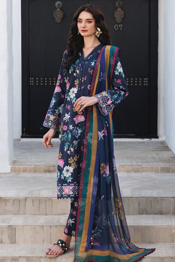 Farasha | Printed Essentials | Floral Stardust - by - Libasekhas UK - Registered Vendor of : Farasha - 100% Original Designer Dresss
