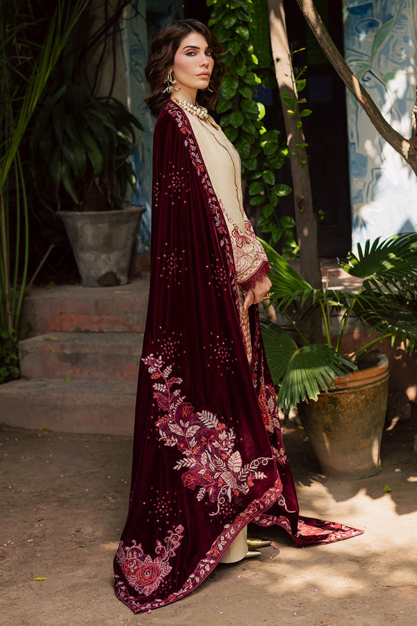 Nureh | Exclusive Leather Peach | NE-181 - by Libasekhas UK - Registered Vendor of : Nureh - 100% Original Designer Dress