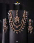 Zarqa Necklace - by - Libasekhas UK - Registered Vendor of : Zeesy - 100% Original Designer Dresss