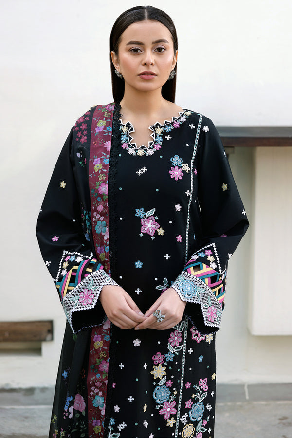 Farasha | Summer Weaves Embroidered Lawn | Ember Shadow - by - Libasekhas UK - Registered Vendor of : Farasha - 100% Original Designer Dresss