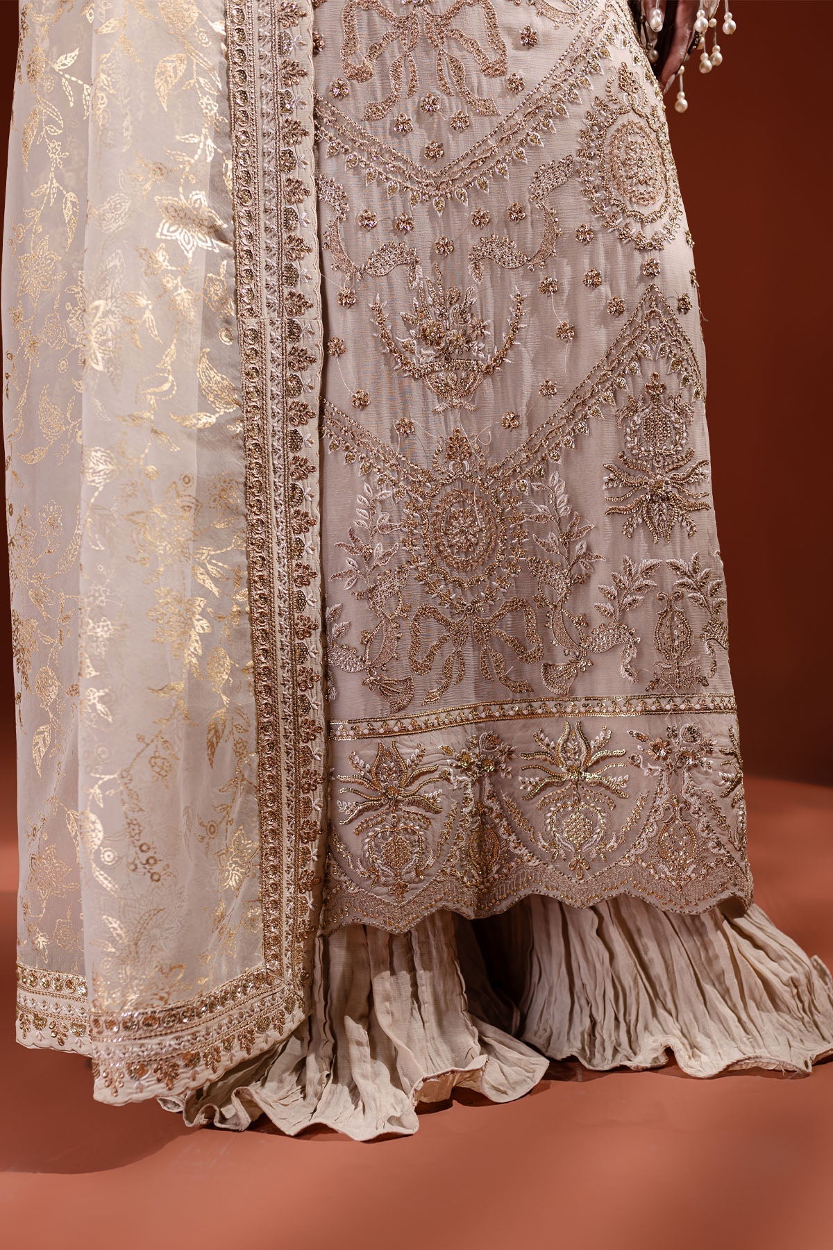 Nureh | Fancy Formals | NP-473 - by - Libasekhas UK - Registered Vendor of : Nureh - 100% Original Designer Dresss