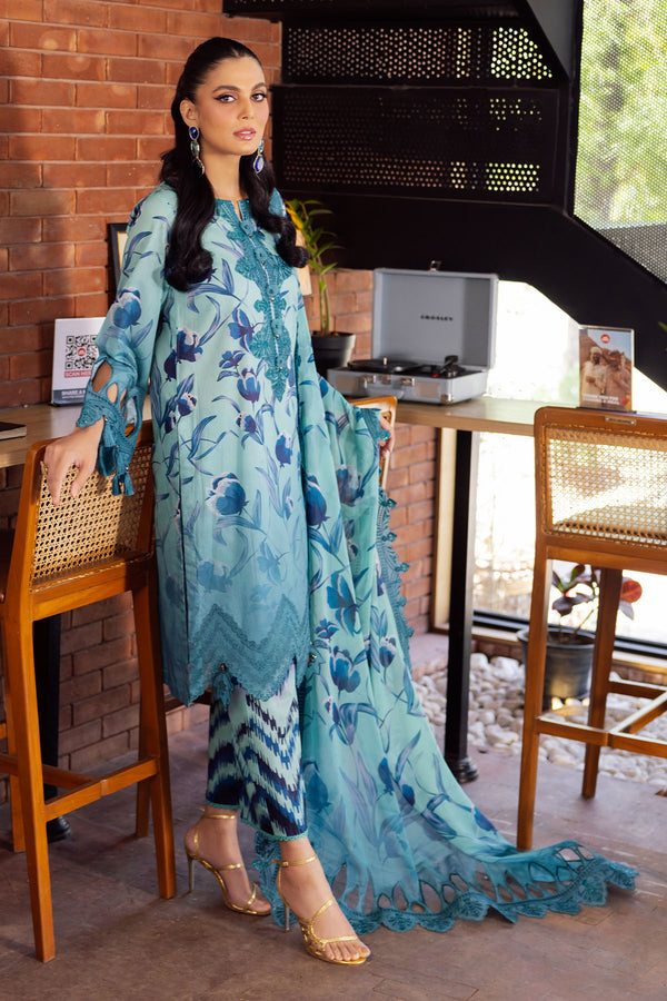 Nureh | Glam Girl Lawn | GL-08 - by - Libasekhas UK - Registered Vendor of : Nureh - 100% Original Designer Dresss