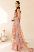 Farasha | Lu Zella Premium Formals 25 | Vintage Rose - by Libasekhas UK - Registered Vendor of : Farasha - 100% Original Designer Dress