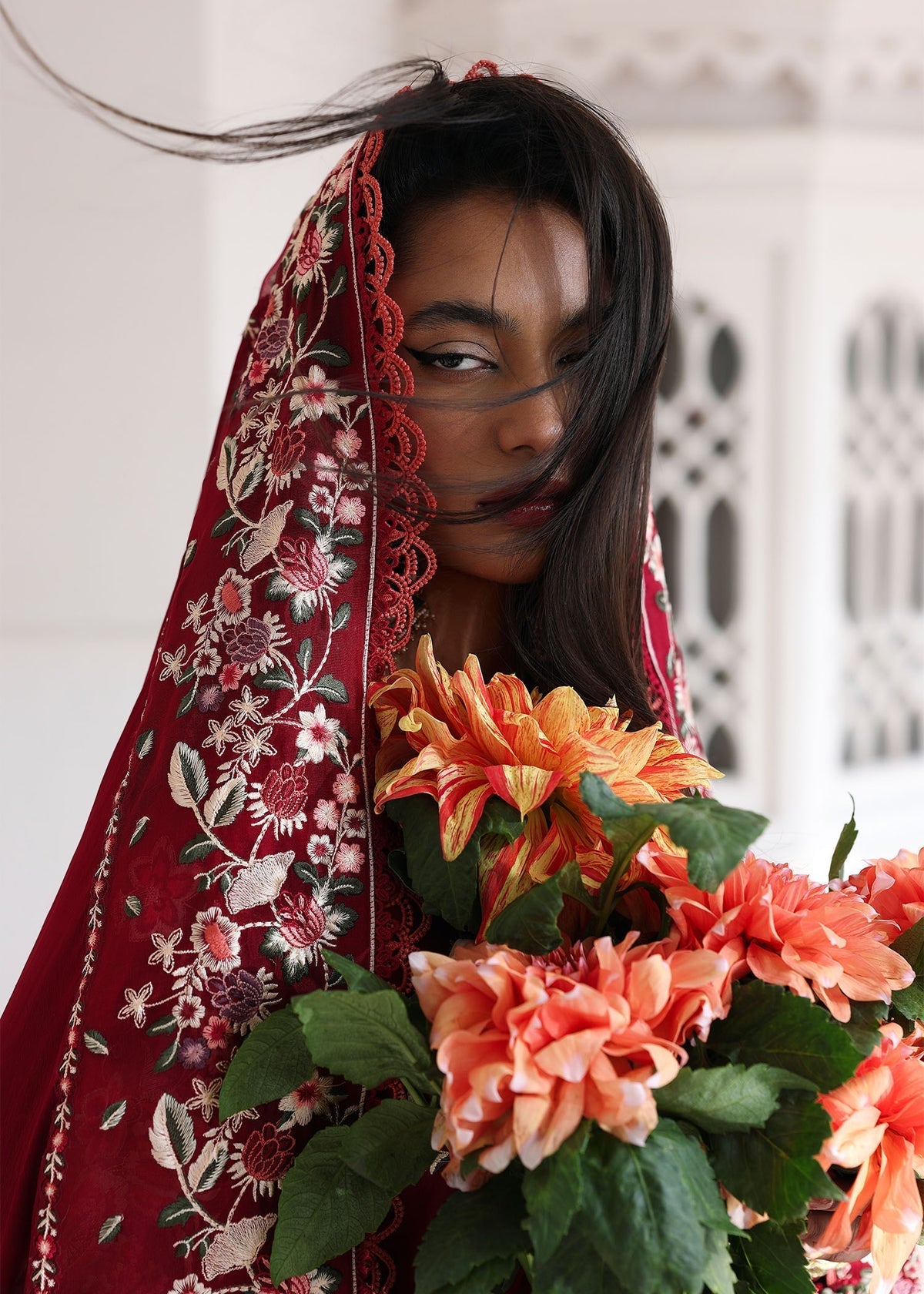 Hussain Rehar | Kalabagh Luxury Lawn 26 | Kastanaa - by Libasekhas UK - Registered Vendor of : Hussain Rehar - 100% Original Designer Dress