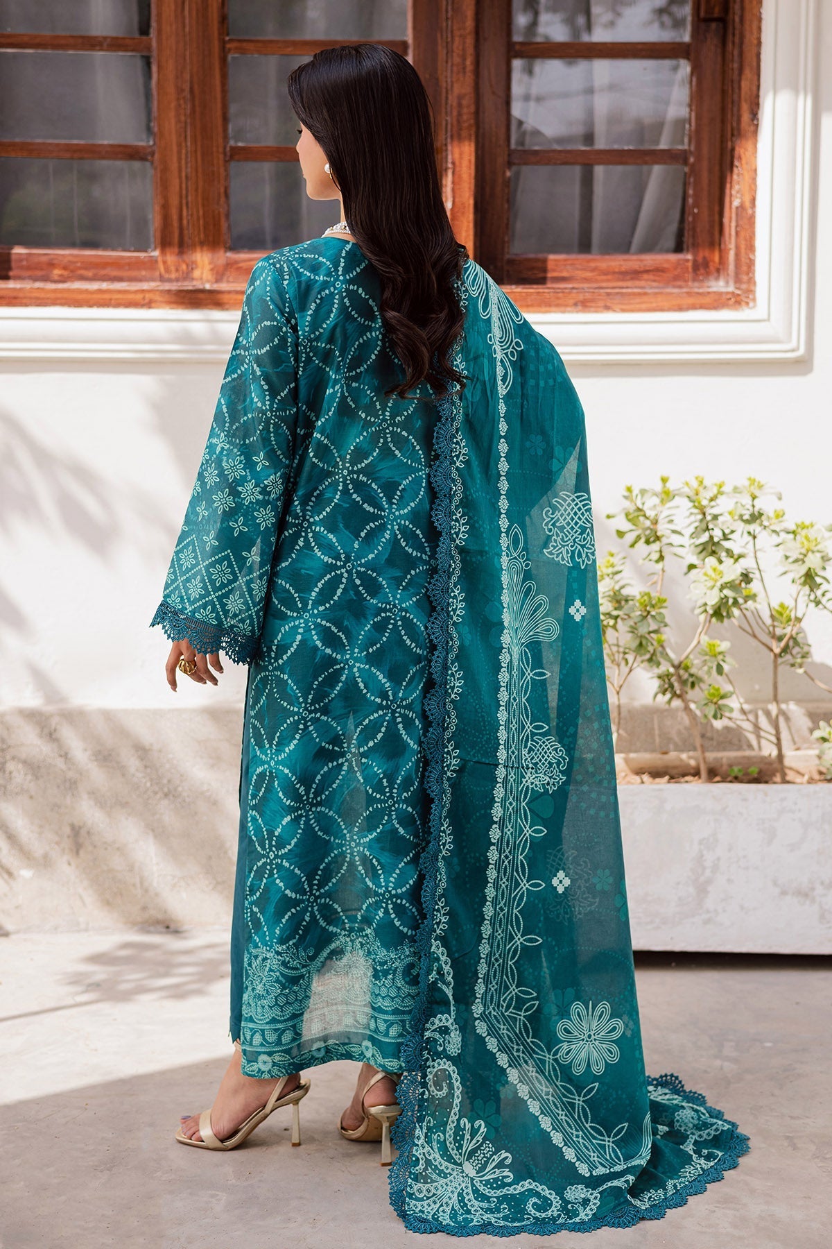 Nureh | Rania Prints | NR-04 - by Libasekhas UK - Registered Vendor of : Nureh - 100% Original Designer Dress