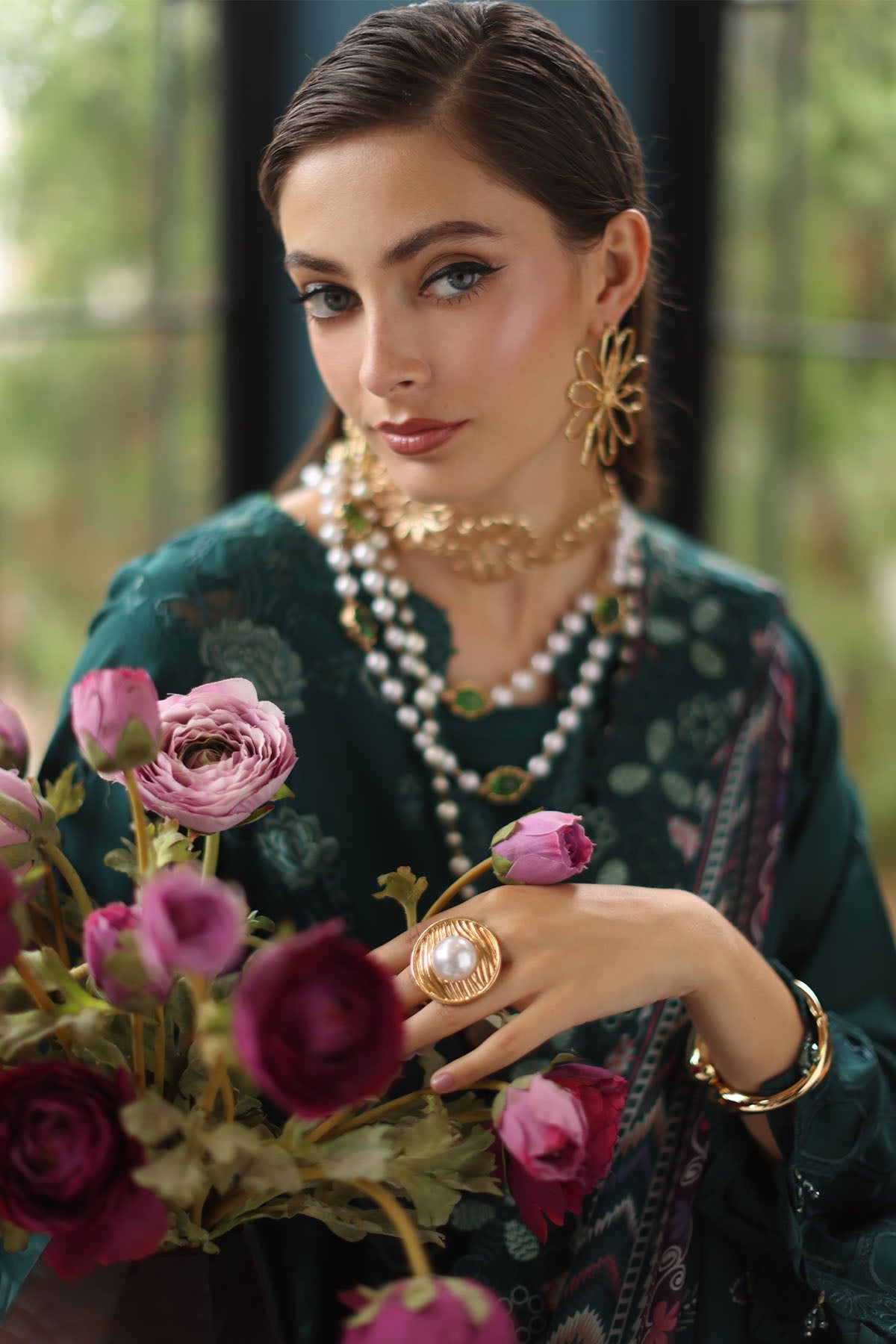 Nureh | Maya Lawn | NS-154 - by - Libasekhas UK - Registered Vendor of : Nureh - 100% Original Designer Dresss