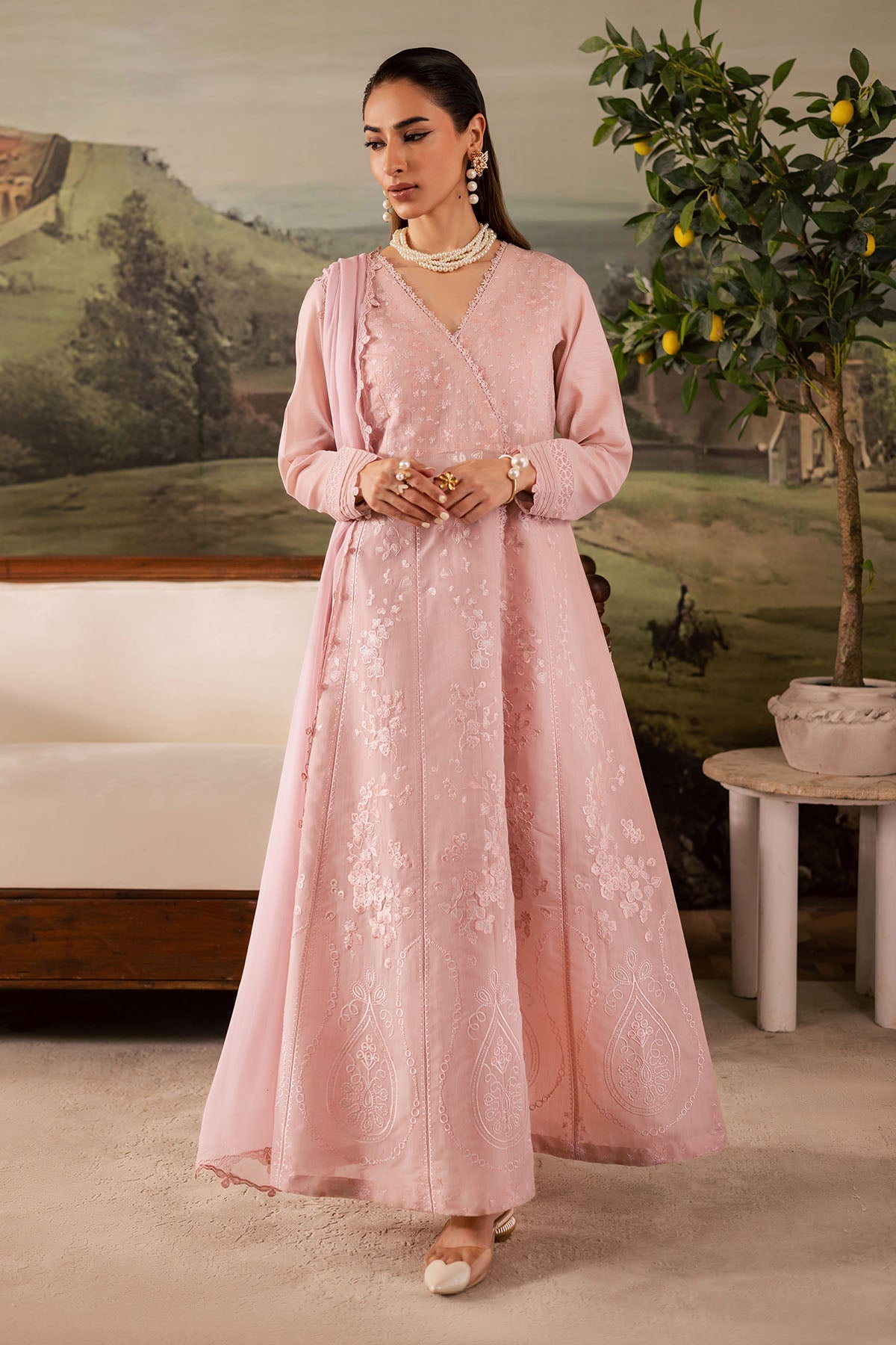 Nureh | Shades of Winter | NP-670 - by Libasekhas UK - Registered Vendor of : Nureh - 100% Original Designer Dress