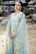 Farasha | Printed Essentials | Mint Bloom - by - Libasekhas UK - Registered Vendor of : Farasha - 100% Original Designer Dresss