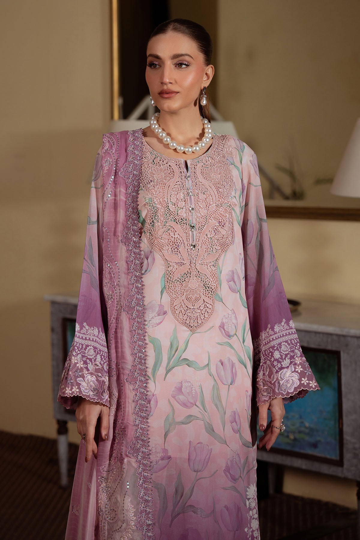 Nureh | Swiss Lawn | NS-159 - by Libasekhas UK - Registered Vendor of : Nureh - 100% Original Designer Dress