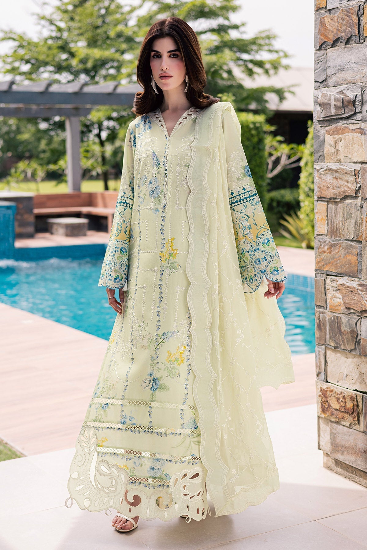 Nureh | Raha Lawn | NE-259 - by Libasekhas UK - Registered Vendor of : Nureh - 100% Original Designer Dress
