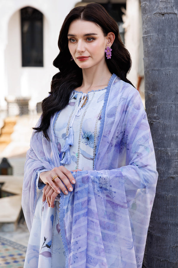 Farasha | Printed Essentials | Sky Breeze - by - Libasekhas UK - Registered Vendor of : Farasha - 100% Original Designer Dresss