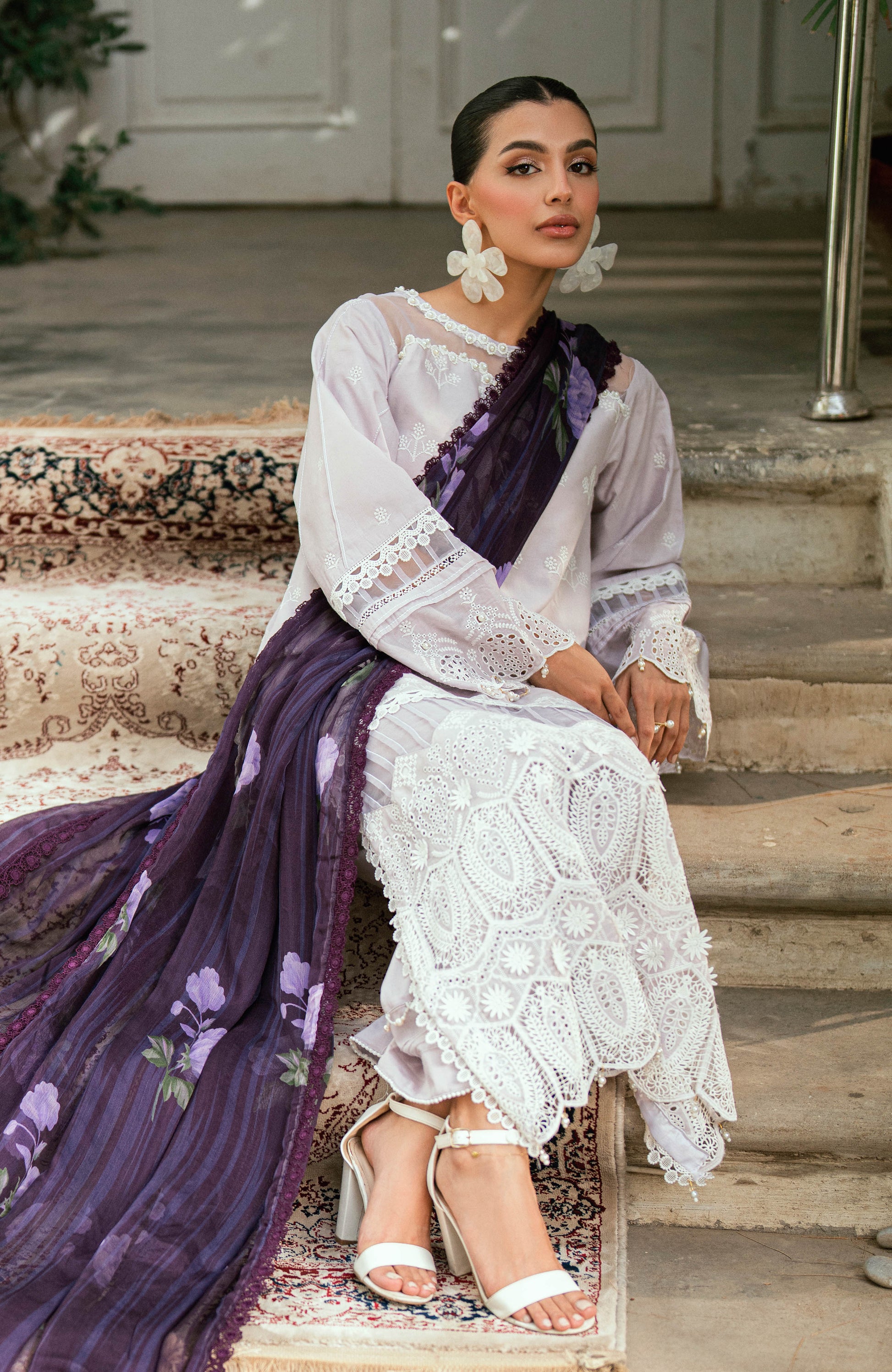 Al zohaib | Laserkari Premium Edition 25 | LKP-25-06 C - by Libasekhas UK - Registered Vendor of : Al zohaib - 100% Original Designer Dress