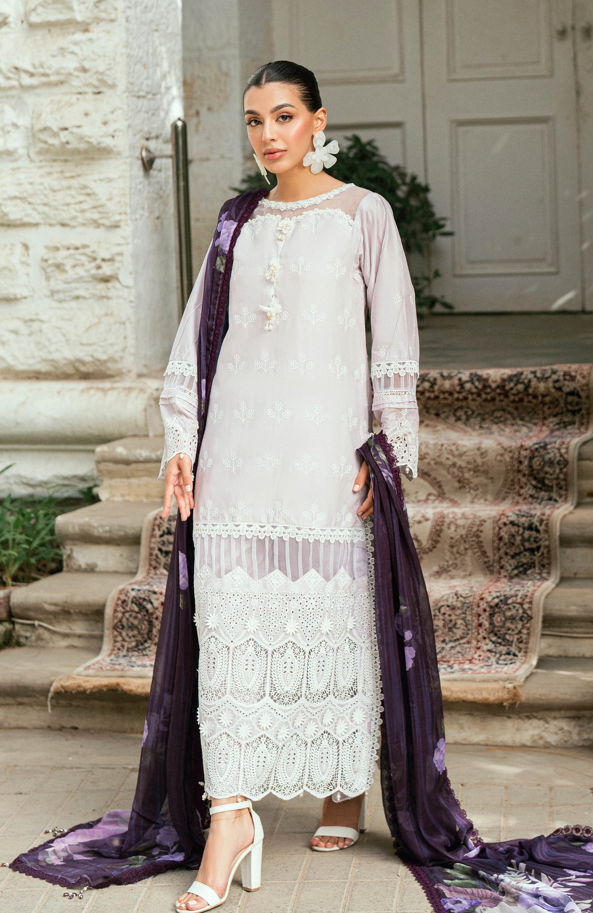 Al zohaib | Laserkari Premium Edition 25 | LKP-25-06 C - by Libasekhas UK - Registered Vendor of : Al zohaib - 100% Original Designer Dress