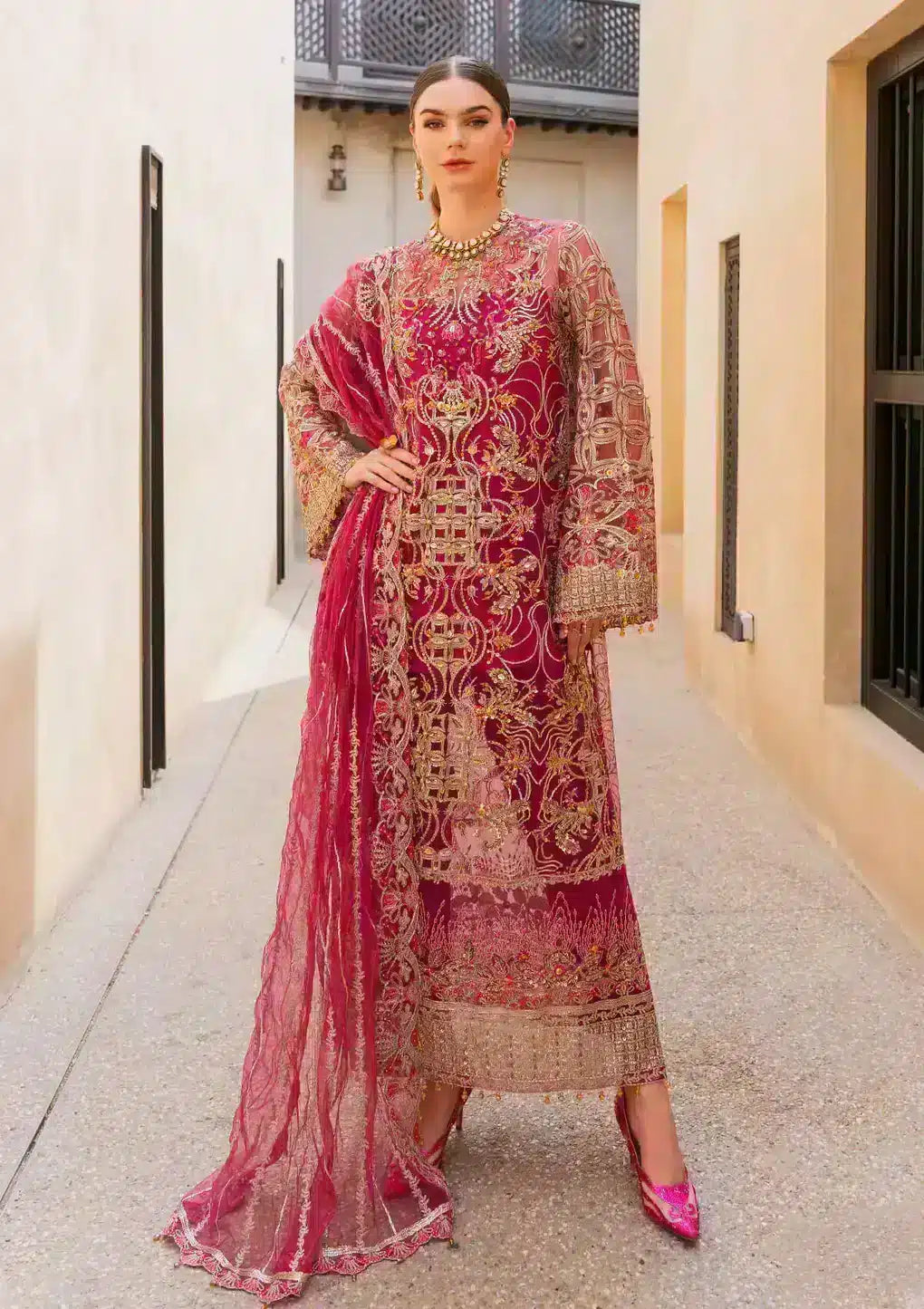 Elaf Premium | Evara Wedding 23 | EEB-02 ZEPHYR - by - Libasekhas UK - Registered Vendor of : Elaf Premium - 100% Original Designer Dresss