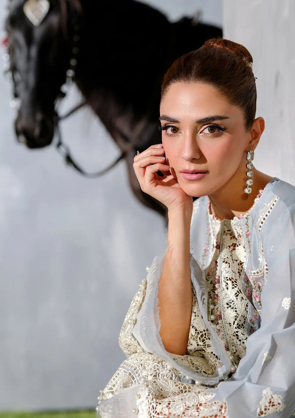 Elaf Premium | Luxury Lawn 25 | ELH-7B ISSABEL - by - Libasekhas UK - Registered Vendor of : Elaf Premium - 100% Original Designer Dresss