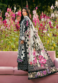 Elaf Premium | Prints 25 | EPS-2B MYSTIC NOIR - by - Libasekhas UK - Registered Vendor of : Elaf Premium - 100% Original Designer Dresss