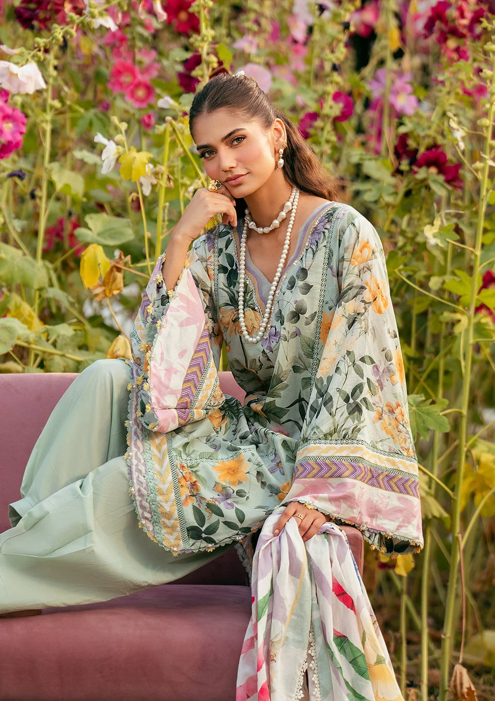 Elaf Premium | Prints 25 | EPS-7B ELARIS - by - Libasekhas UK - Registered Vendor of : Elaf Premium - 100% Original Designer Dresss
