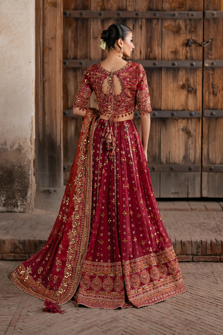 Iznik | Luxury Chiffon | ILC-07 - by - Libasekhas UK - Registered Vendor of : Iznik - 100% Original Designer Dresss