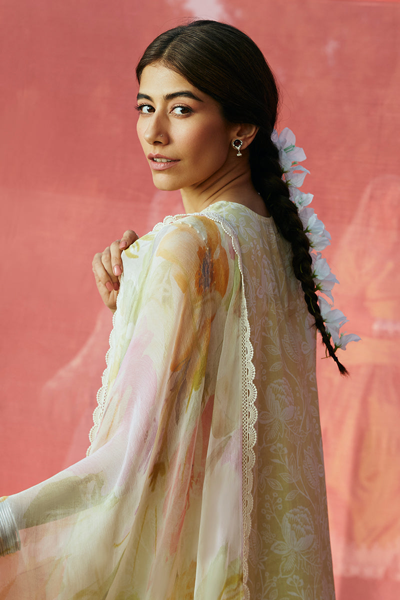 Cross Stitch | Premium Lawn 24 | DUSTY BLOOM - by - Libasekhas UK - Registered Vendor of : Cross Stitch - 100% Original Designer Dresss