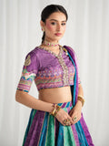 Gulaal | Aira Printed Silk | Mosaic Muse - by Libasekhas UK - Registered Vendor of : Gulaal - 100% Original Designer Dress