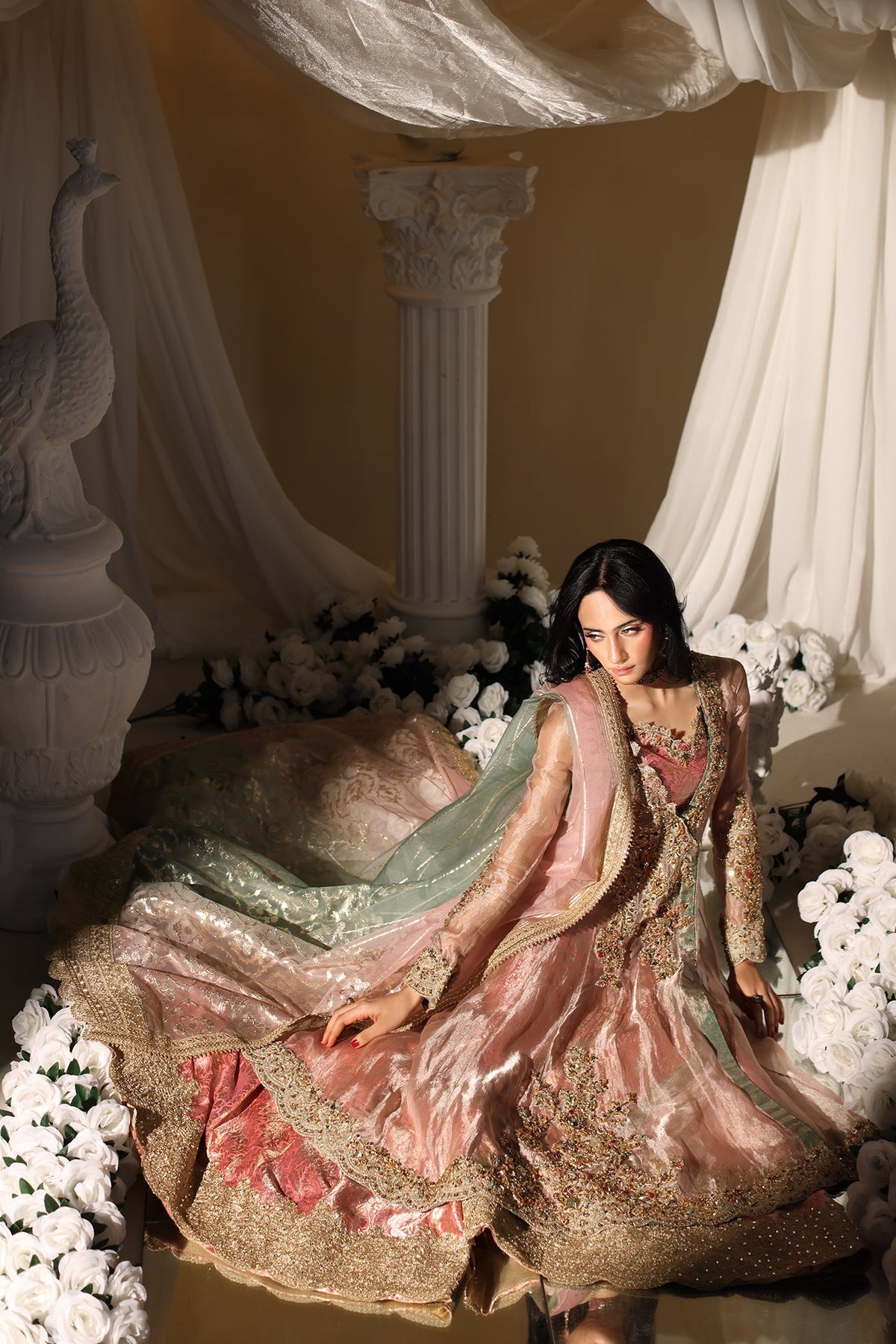 Musferah Saad | Casa Blance |Mughal Blossom - by Libasekhas UK - Registered Vendor of : Musferah Saad - 100% Original Designer Dress