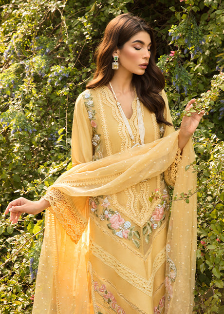 Saira Shakira | Luxury Pret | Daffodil - by Libasekhas UK - Registered Vendor of : Saira Shakira - 100% Original Designer Dress