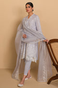 Cross Stitch | Chikankari Lawn Collection | P-05 - by - Libasekhas UK - Registered Vendor of : Cross Stitch - 100% Original Designer Dresss