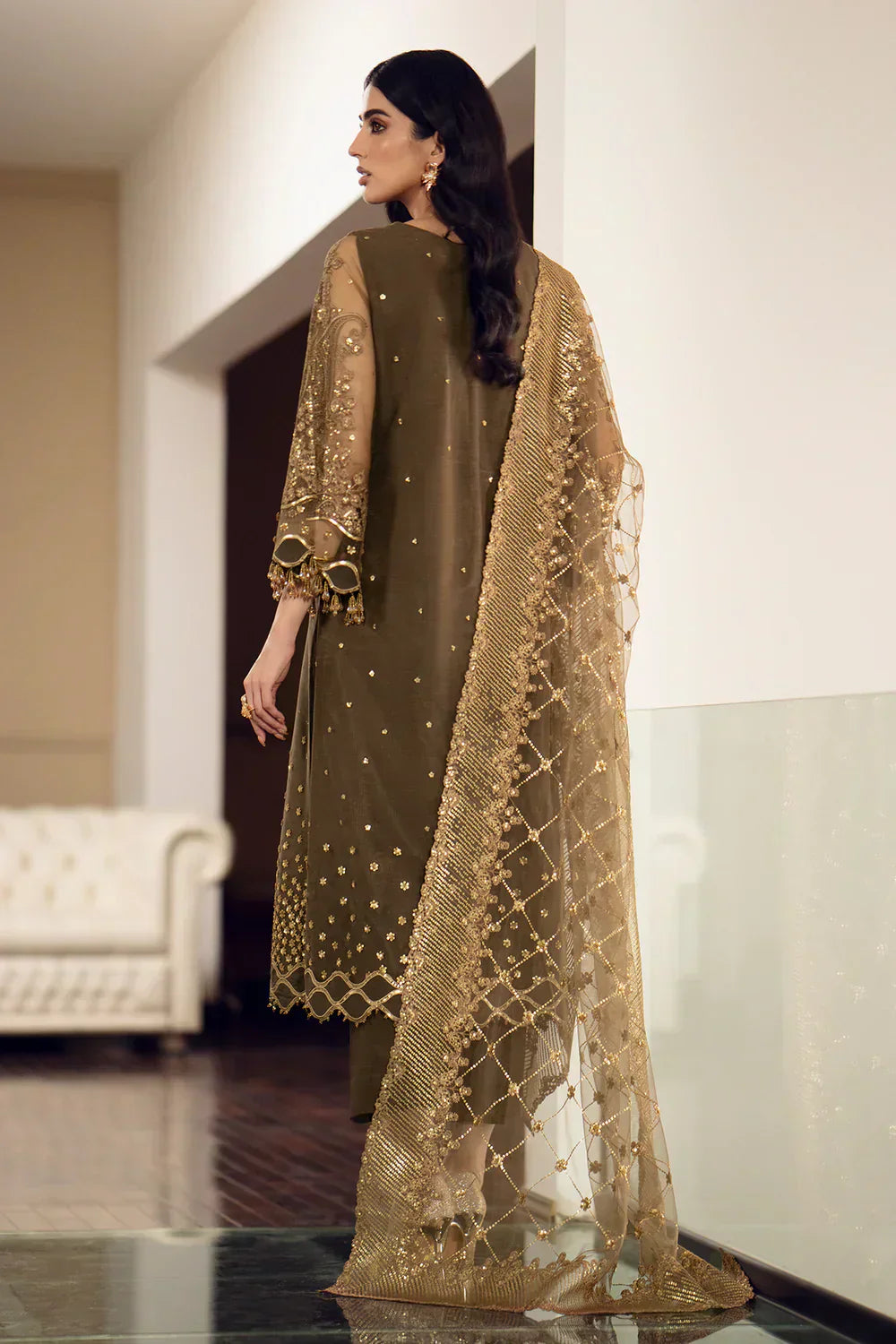 Baroque | Formals Collection | UF-508 - by - Libasekhas UK - Registered Vendor of : Baroque - 100% Original Designer Dresss