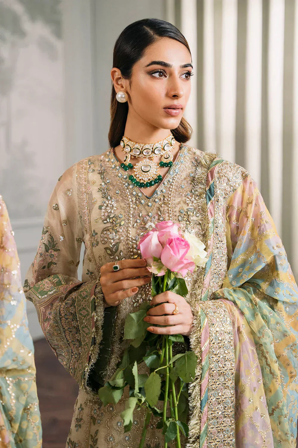 Baroque | Chantelle Embroidered Collection | CH12-04 - by - Libasekhas UK - Registered Vendor of : Baroque - 100% Original Designer Dresss