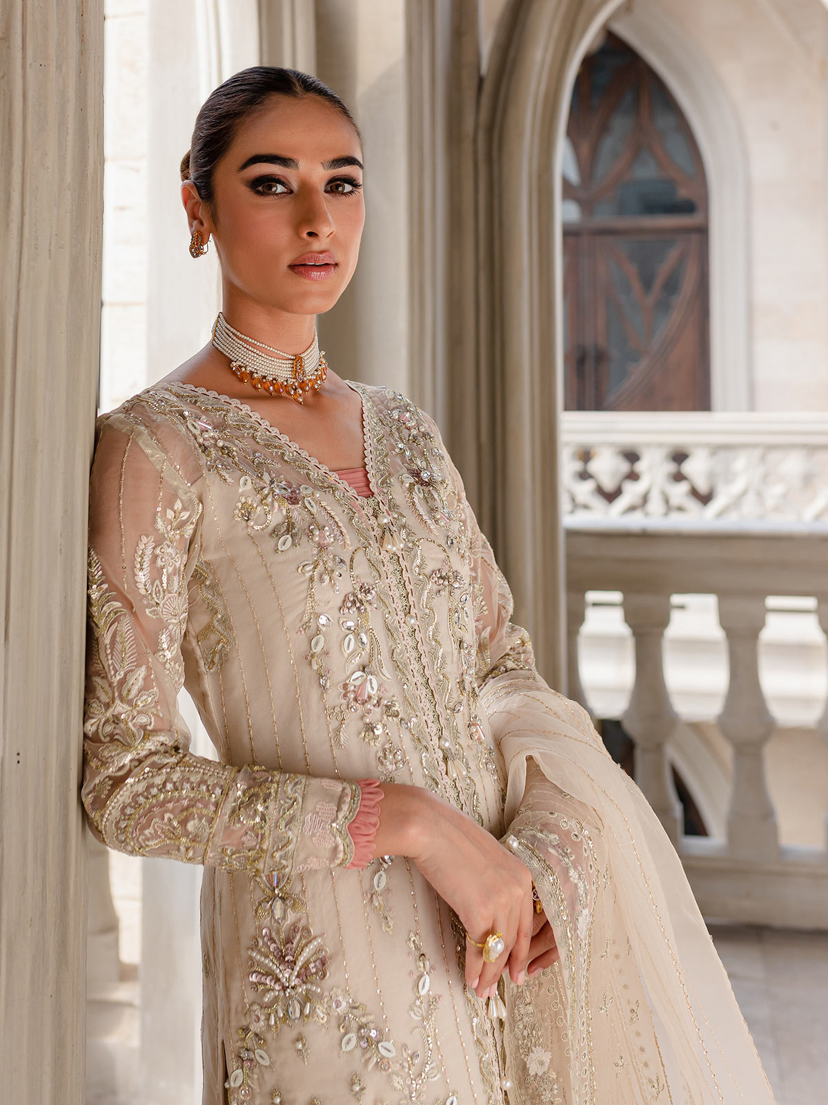 Gulaal | Luxury Pret | YARAM GL-LP-V1-06 - by - Libasekhas UK - Registered Vendor of : Gulaal - 100% Original Designer Dresss