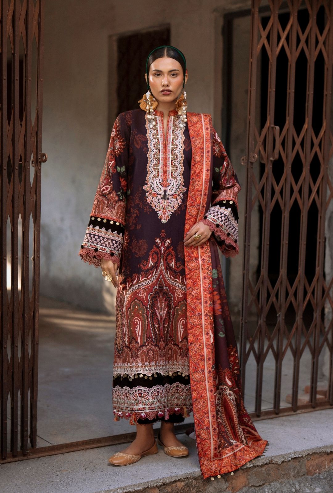 AJR Couture | Sard Sham | Naqsh - by Libasekhas UK - Registered Vendor of : AJR Couture - 100% Original Designer Dress