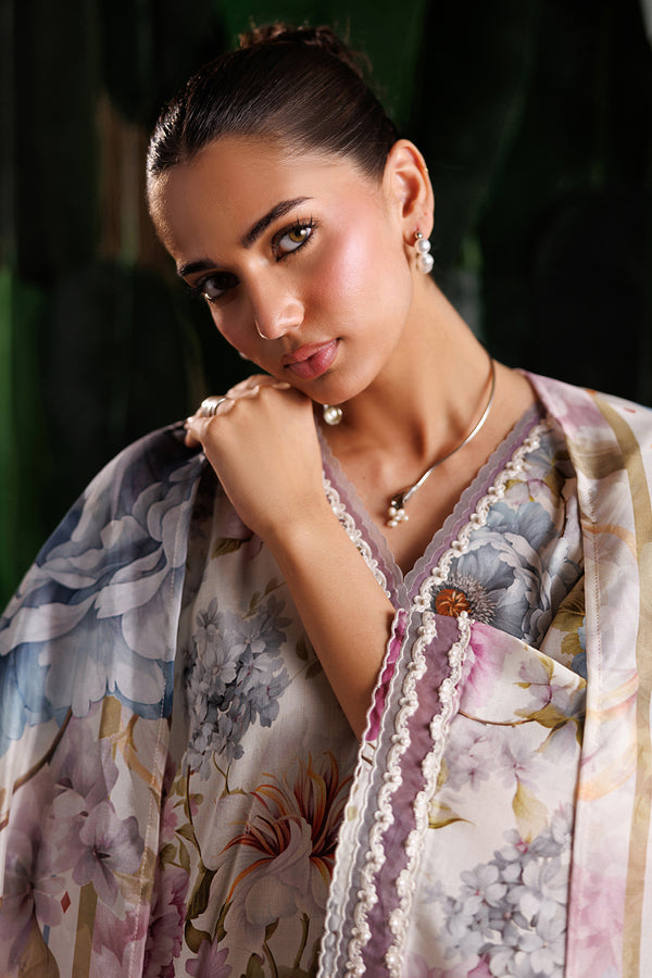 Baroque | Luxury Summer Pret | UF-4531 - by Libasekhas UK - Registered Vendor of : Baroque - 100% Original Designer Dress