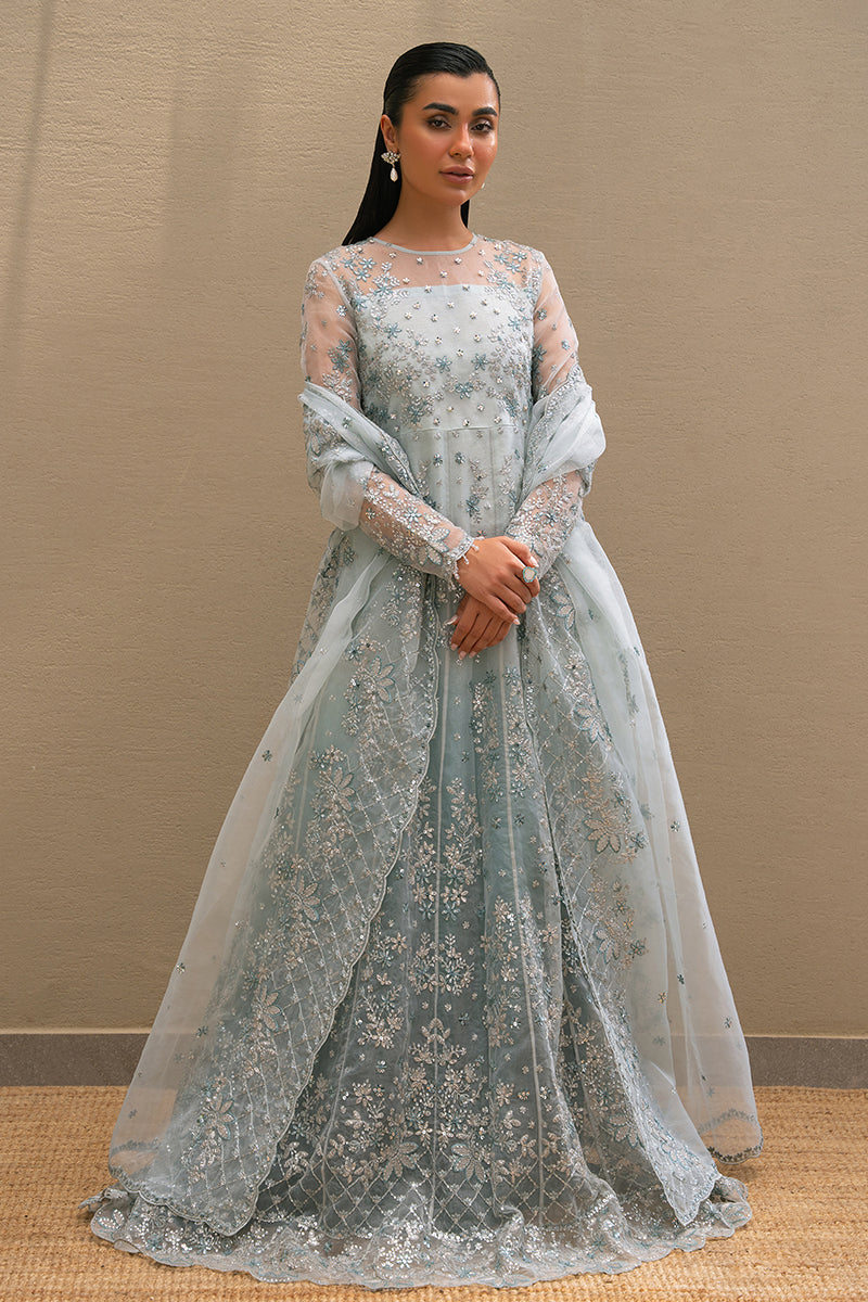 Cross Stitch | Wedding Collection 24 | SAFFRON CHARM - by - Libasekhas UK - Registered Vendor of : Cross Stitch - 100% Original Designer Dresss