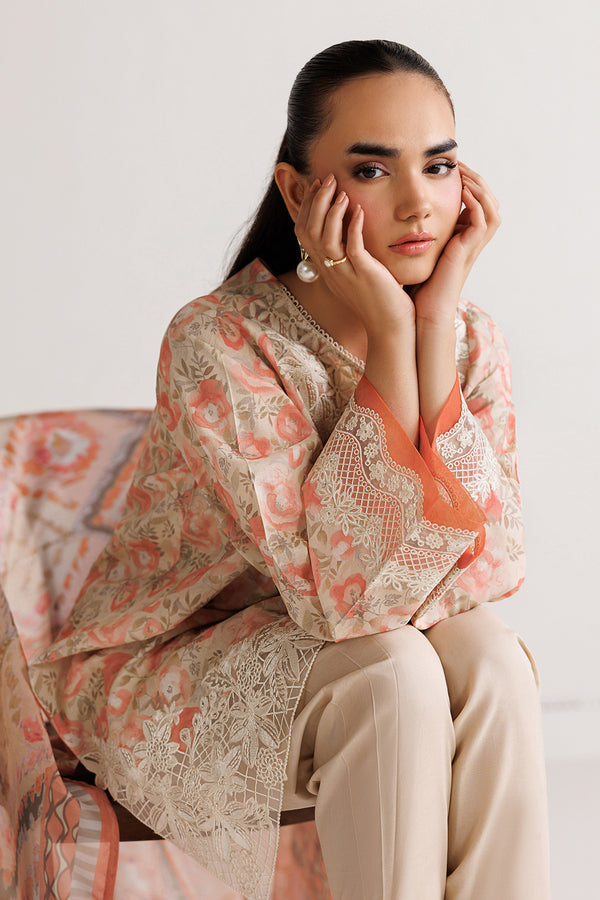 Baroque | Luxury Summer Pret | UF-4495 - by Libasekhas UK - Registered Vendor of : Baroque - 100% Original Designer Dress