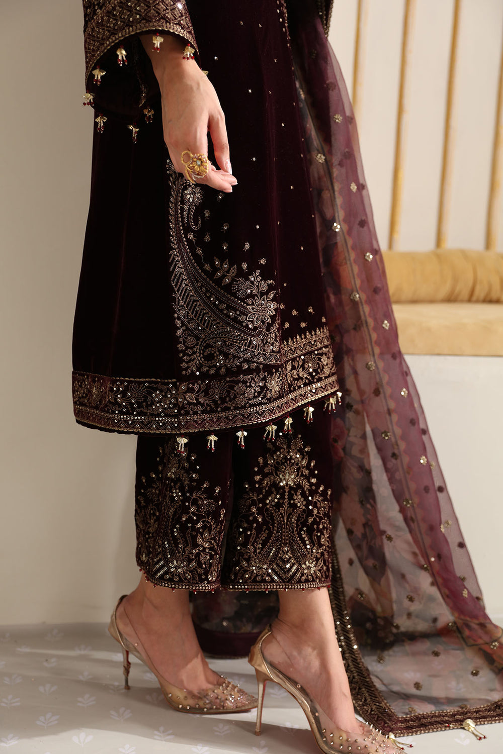 Jazmin | Velvet Edit 24 |  Velvet Formal VF-2012 - by - Libasekhas UK - Registered Vendor of : Jazmin - 100% Original Designer Dresss