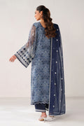 Baroque | Formals Collection | EMBROIDERED CHIFFON UF-4387 - by Libasekhas UK - Registered Vendor of : Baroque - 100% Original Designer Dress