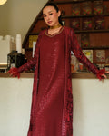 Mysie by Tahira | Wedding Formal Wears | CRIMSON - by Libasekhas UK - Registered Vendor of : Mysie by Tahira - 100% Original Designer Dress