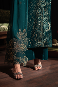 Iznik | Velvet 25 | IV-47 Embroidered Velvet - by Libasekhas UK - Registered Vendor of : Iznik - 100% Original Designer Dress